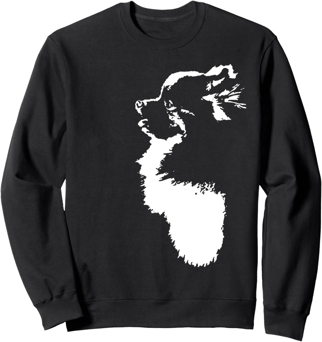 Zwergspitz Pomeranian Hundebesitzer Hundehalter Hunde Sweatshirt