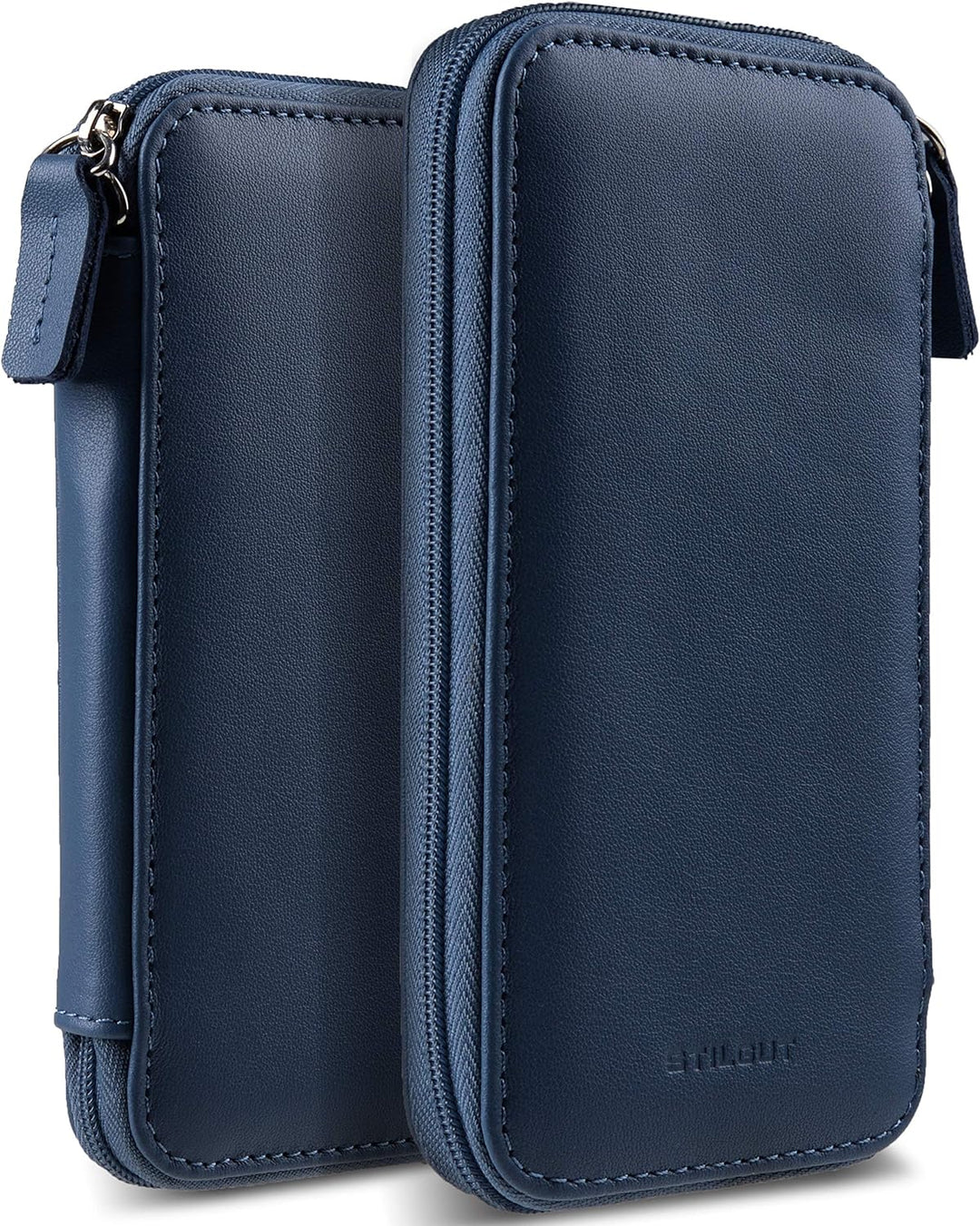 STILGUT Handytasche kompatibel mit iPhone 13 Mini, iPhone SE 2022 und andere Smartphones bis 5,4“, H