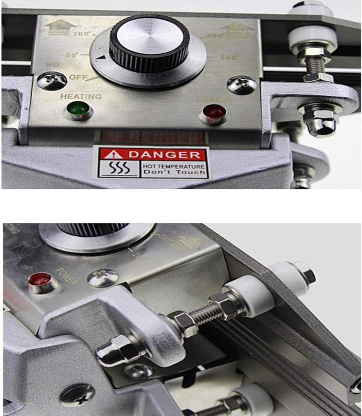 Seababyhouse 200mm (8") HandHeld Crimp Heisssiegelgerät Beutel Crimpen Heisssiegelgerät Aluminiumfol