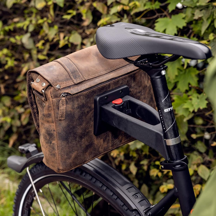 fixbag FB1447199 - Fahrrad-Set Businessrucksack mit Klickfix Adapterplatte + Caddy Adapter, Laptopru