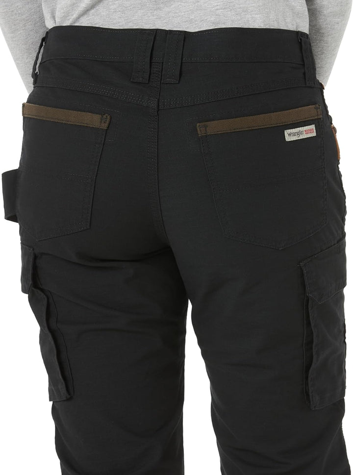 Wrangler Damen Ranger Cargo Pant Arbeitshose 0W x 30L Schwarz, 0W x 30L Schwarz