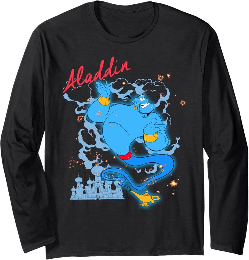 Disney Aladdin Genie Smoke & Sparkle Langarmshirt