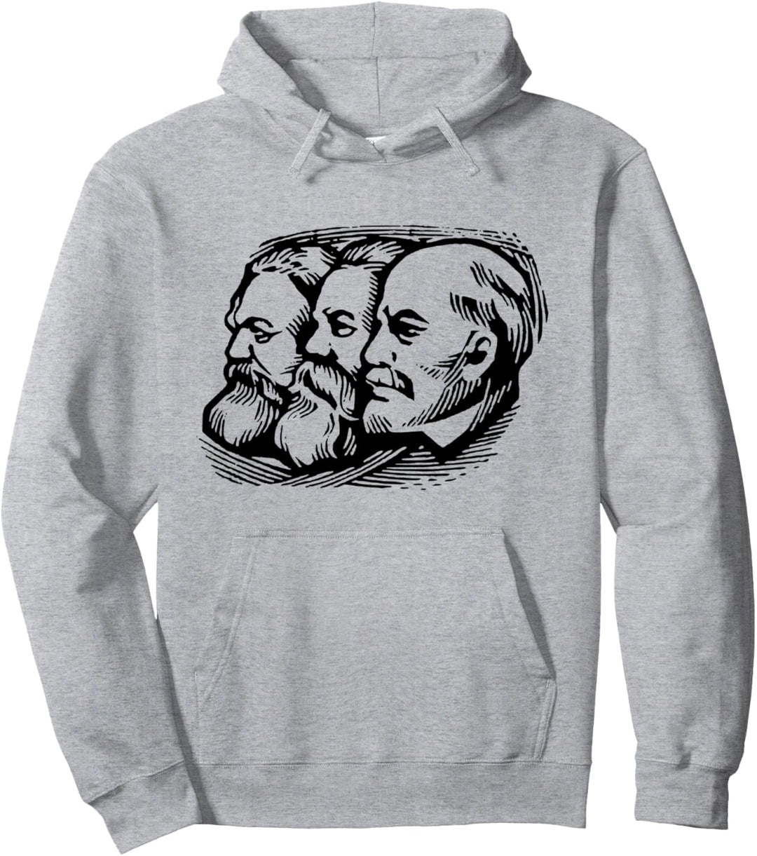 Karl Marx Lenin Engels Marxismus Kommunismus Sozialismus Pullover Hoodie