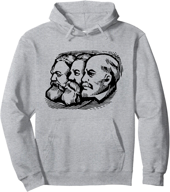 Karl Marx Lenin Engels Marxismus Kommunismus Sozialismus Pullover Hoodie
