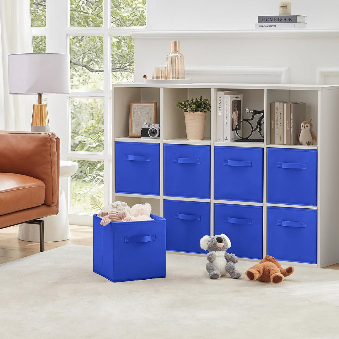 Lifewit 12 Stück Aufbewahrungswürfel, Aufbewahrungsbox aus Stoff, Ordnungsboxen aus Vliesstoff mit G