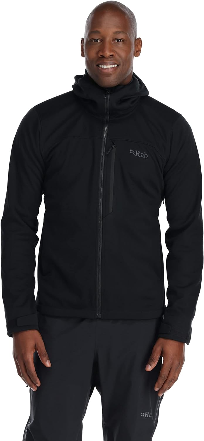 Rab Scimitar Windstopper Jacket S black BLK, S black BLK