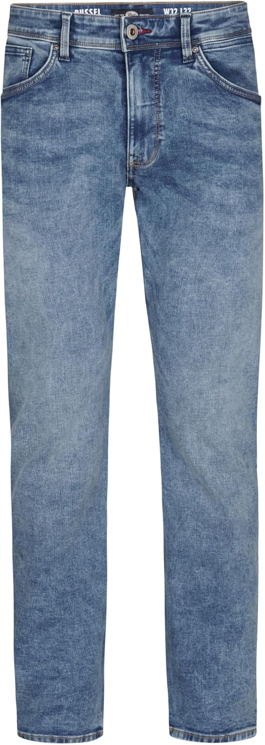 Petrol Industries - Regular Tapered Fit Jeans Russel - Hosen für Männer XL Blau, XL Blau