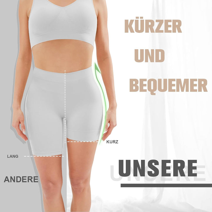 YADIFEN Radlerhose Damen Kurze Hose Damen Shorts Leggings,sehr kurz Shorts Damen,Unter Kleid Rock An