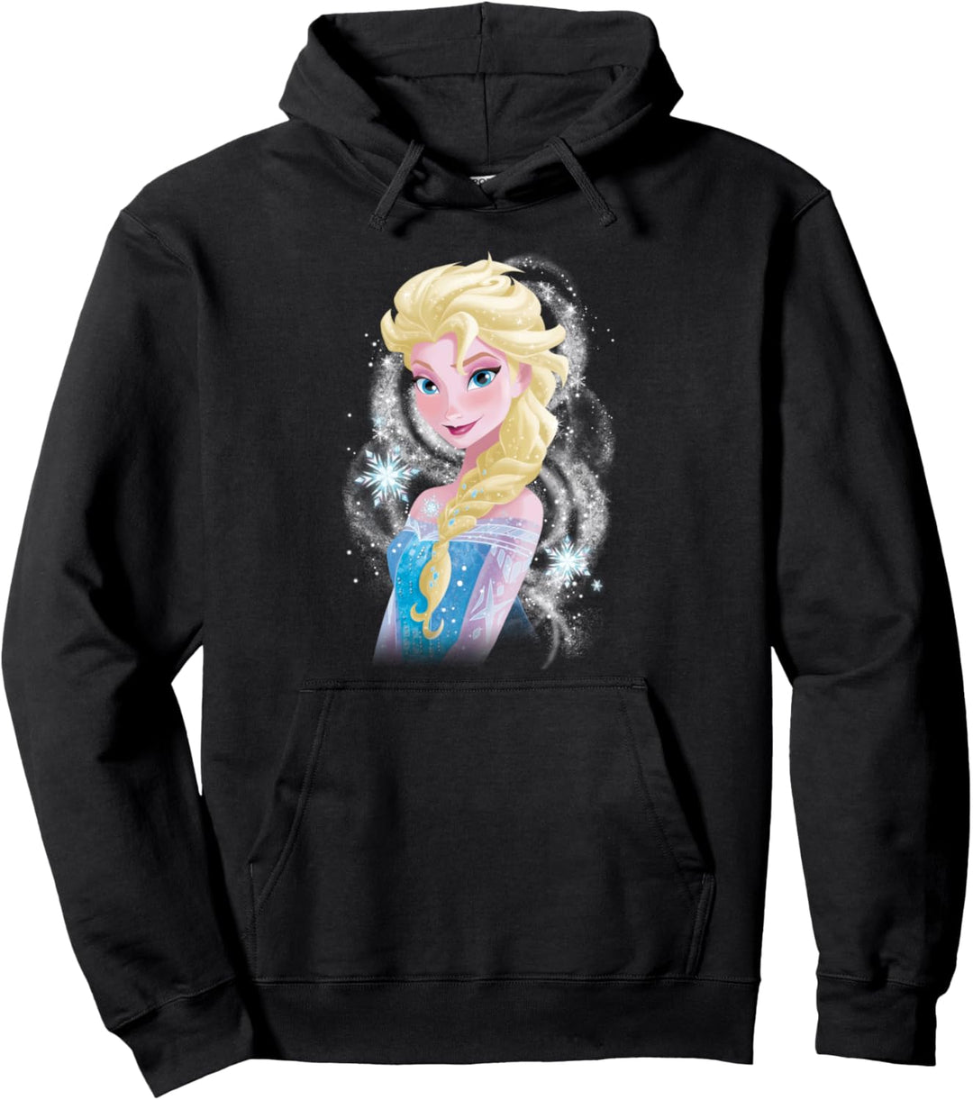 Disney Frozen Elsa Snowflake Swirls Pullover Hoodie