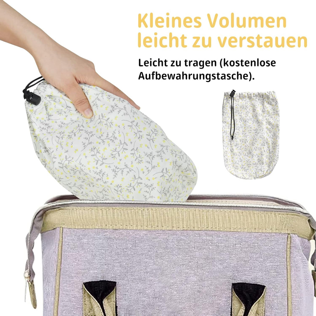 vrbabies Babytrage, Tragetuch Baby-Fronttrage von Neugeborenen bis Kleinkindern, New Upgrade verstel