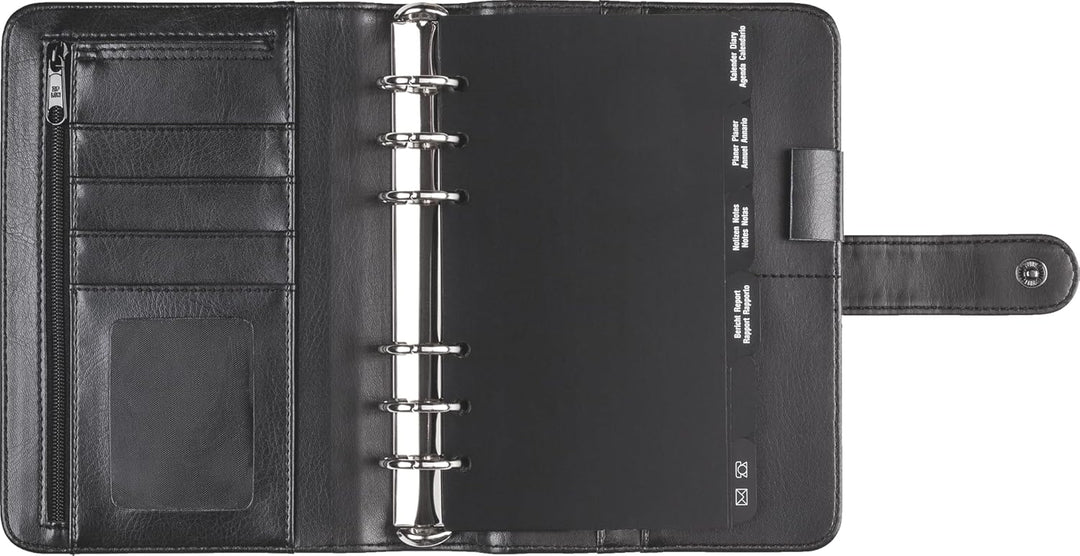 rido/idé 706604190 Zeitplansysteme/Ringbuchkalender/Timer Timing (2, 93 x 172 mm, Kunstleder-Ringbuc