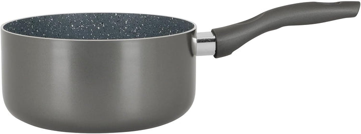 Crealys 539348 Aluminium-Kasserolle Autan Ø 18 cm, Höhe 8,5 cm – gesunde Antihaftbeschichtung aus Ke