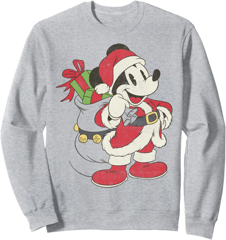 Disney Mickey And Friends Weihnachten Santa Claus Mickey Sweatshirt