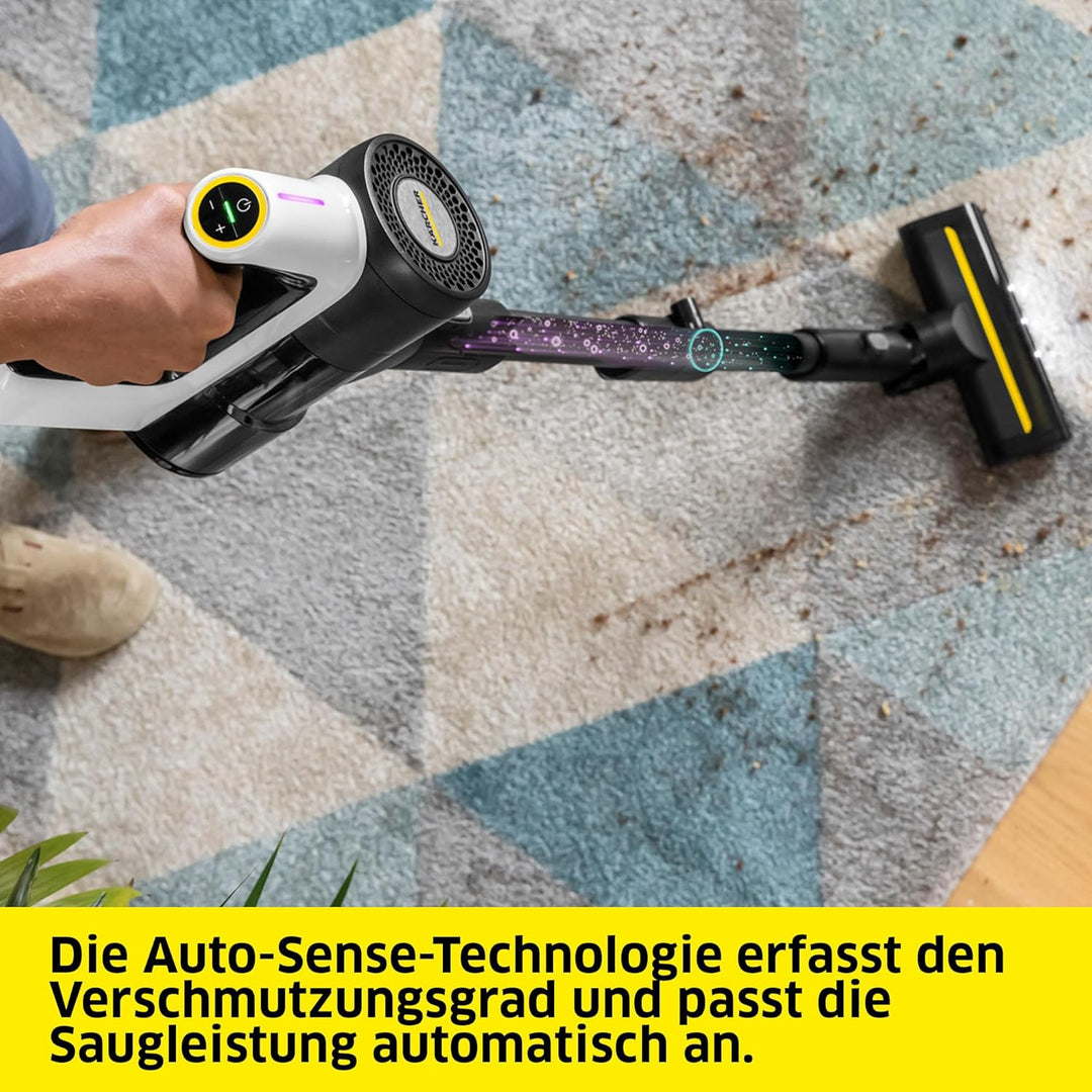 KÄRCHER Akku-Staubsauger VCS 3 Nano Flex, Motor: 300 Watt, Laufzeit: bis zu 50 min., leise, Saugrohr
