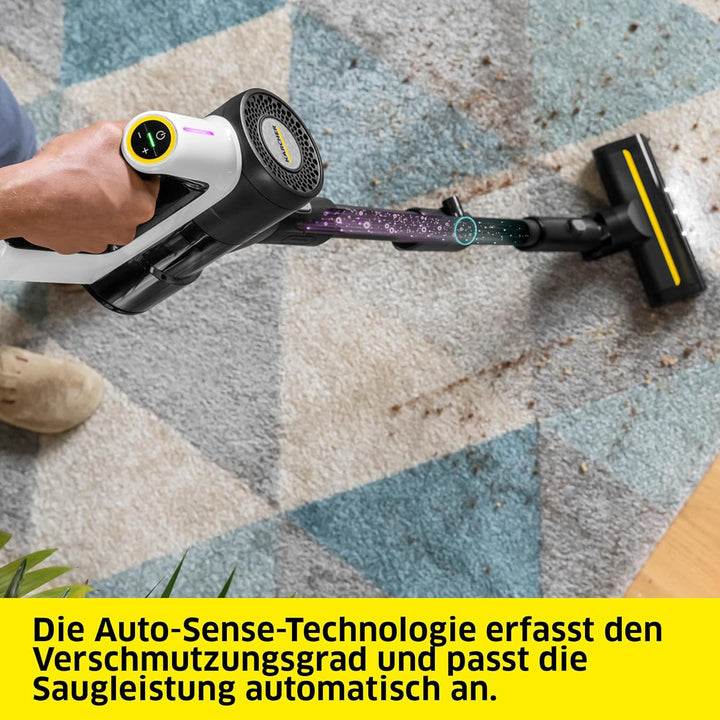 KÄRCHER Akku-Staubsauger VCS 3 Nano Flex, Motor: 300 Watt, Laufzeit: bis zu 50 min., leise, Saugrohr