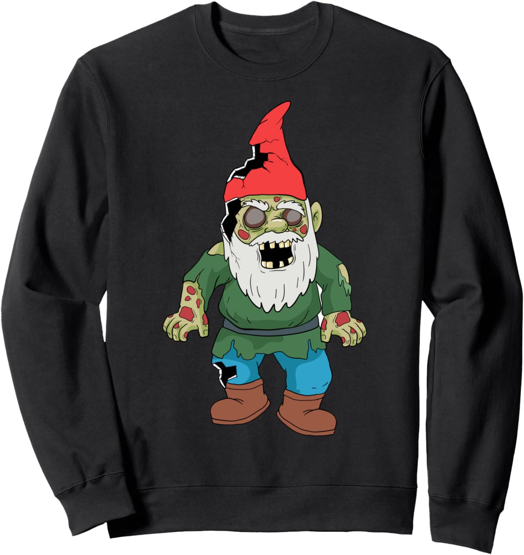 Zombie Garden Gnome Gardening Dekoration Sweatshirt