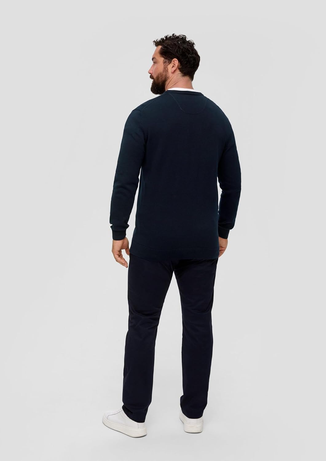s.Oliver Pullover mit Crew Neck Herren XXL 5978_navy, XXL 5978_navy