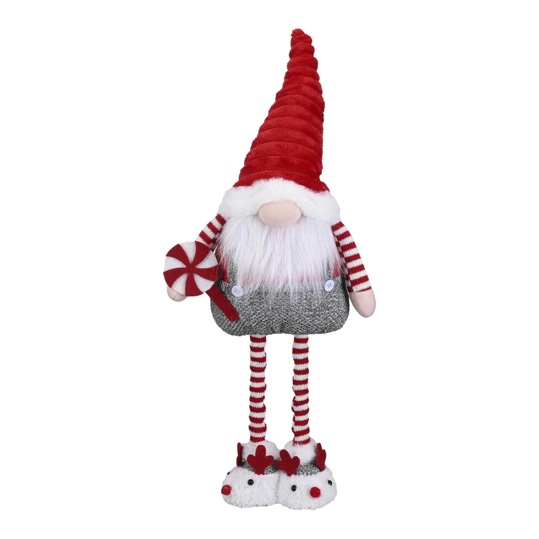 VALERY MADELYN Weihnachtswichtel für Weihnachtsdeko, 64 cm Gnom Rot Weiss Zierschmuck, deko für Tisc