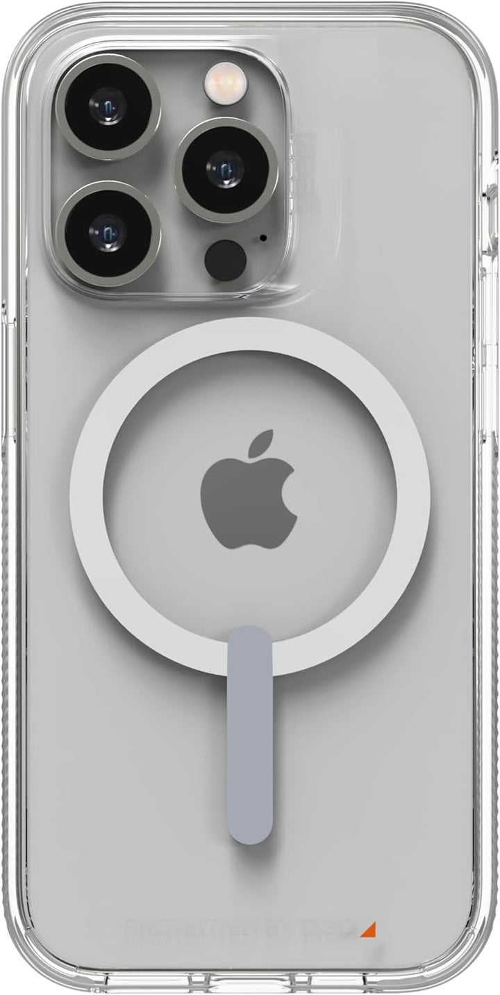 Gear4 ZAGG Crystal Palace Snap Case - Clear iPhone Case, D30 Drop Protection (13ft/4m), Anti-Vergilb
