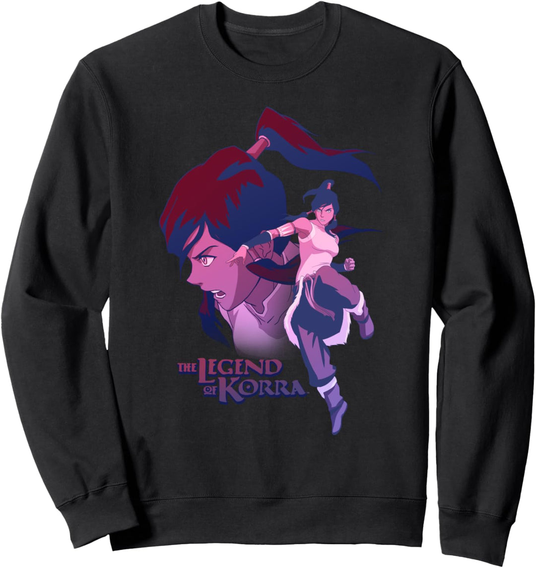 Avatar: The Last Airbender The Legend Of Korra Action Poster Sweatshirt