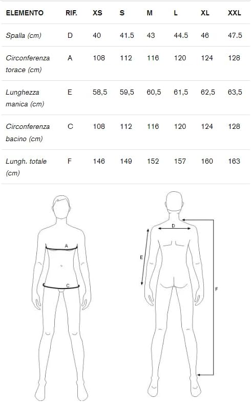 FERRUCCI COMFORT Schlafanzug für Gesundheit, Kurzarm, 1 Reissverschluss, hinten hinten, für den Somm