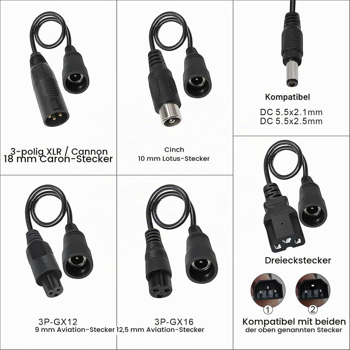 58.8V 5A Li-ion Ladegerät Mehrere Stecker Für Elektrofahrrad Roller E-Bike Boot Motorrad Ladegerät 1