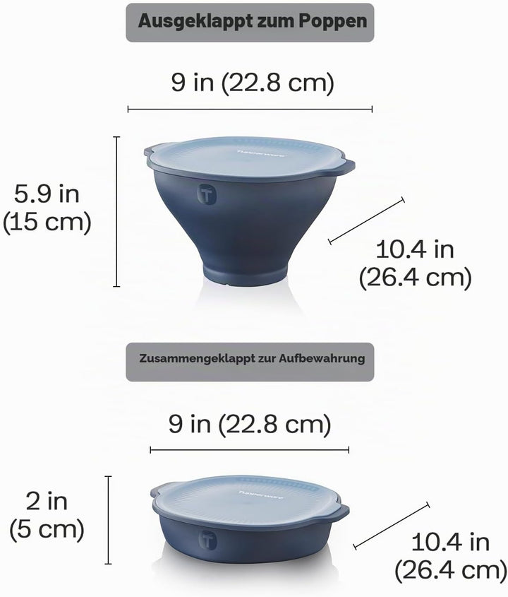 Tupperware Wow Pop Mikrowellen-Popcorn-Maker