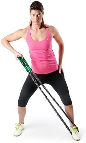 10 x Dittmann Premium Body Tube Fitnessband Gymnastikband Expander mittel/grün