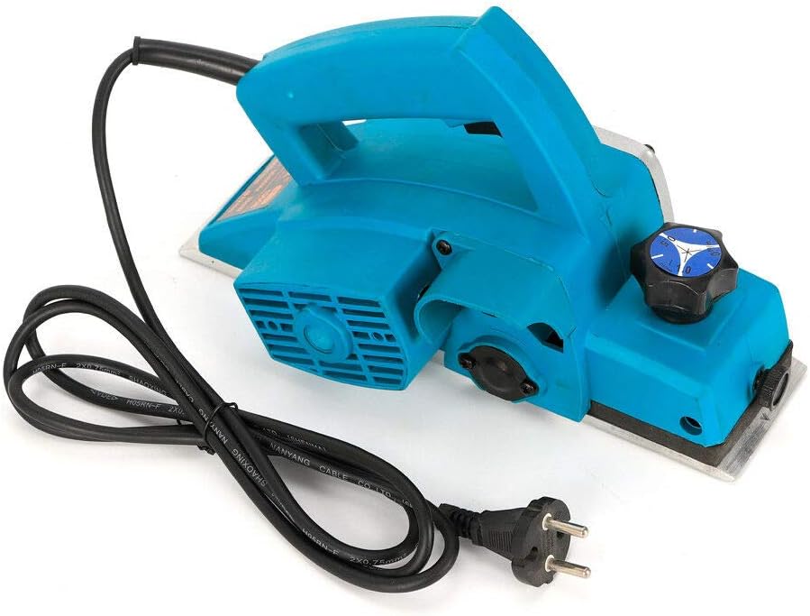 Berkalash Elektrohobel, 800W Handheld Hobel Flugzeug Elektrisch Handhobel Startseite DIY Power Tools