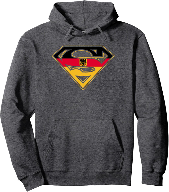 Superman German Shield Pullover Hoodie