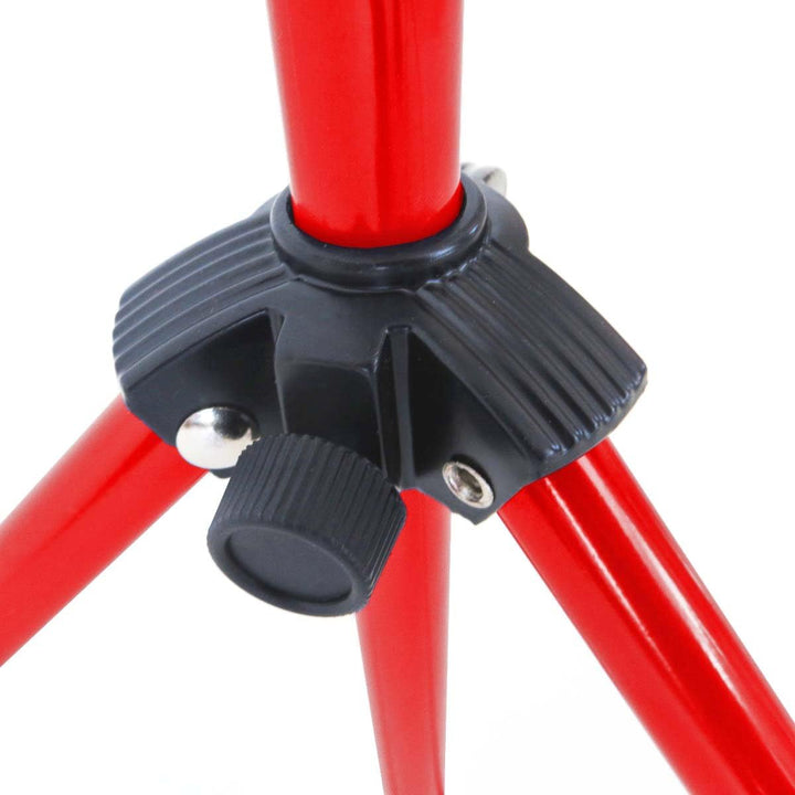 keepdrum MUS3 RD Notenständer Rot mit Tasche, Rot