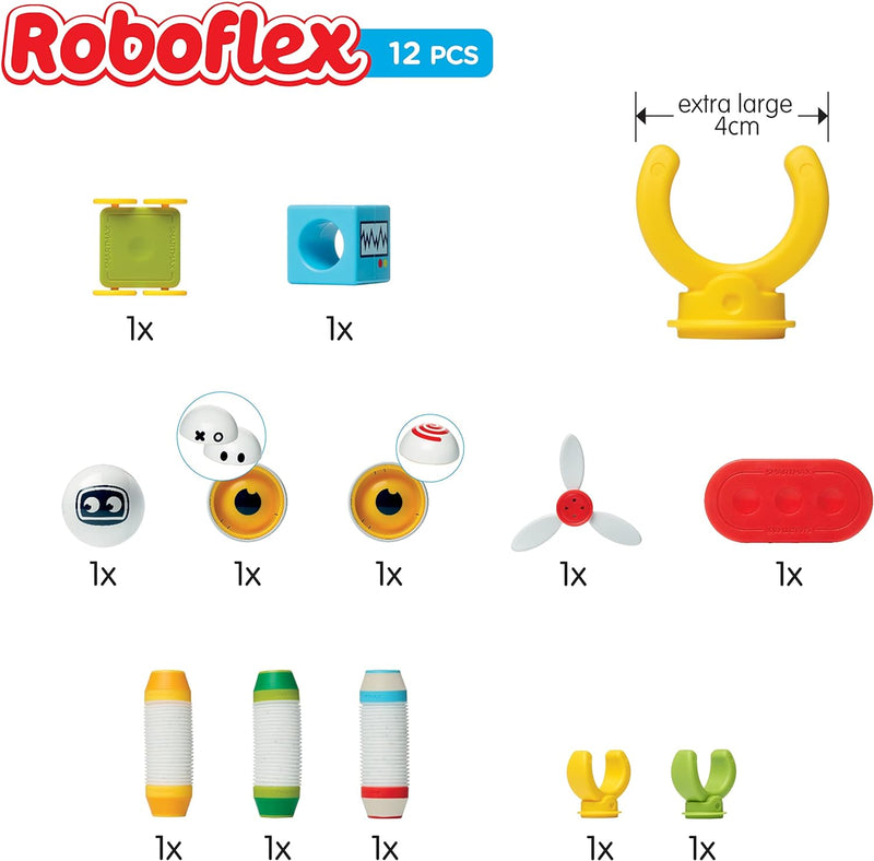 SmartGames - Roboflex Create, Toys Children 3 Years or More, Flexible and Magnetic, Gifts for Babies