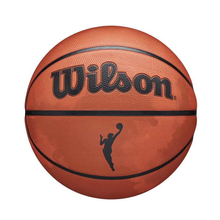 WILSON WNBA Heir Series Basketbälle für Damen, offiziell, Grösse 15,2–72,4 cm Rauchgrau – Orange/Gra