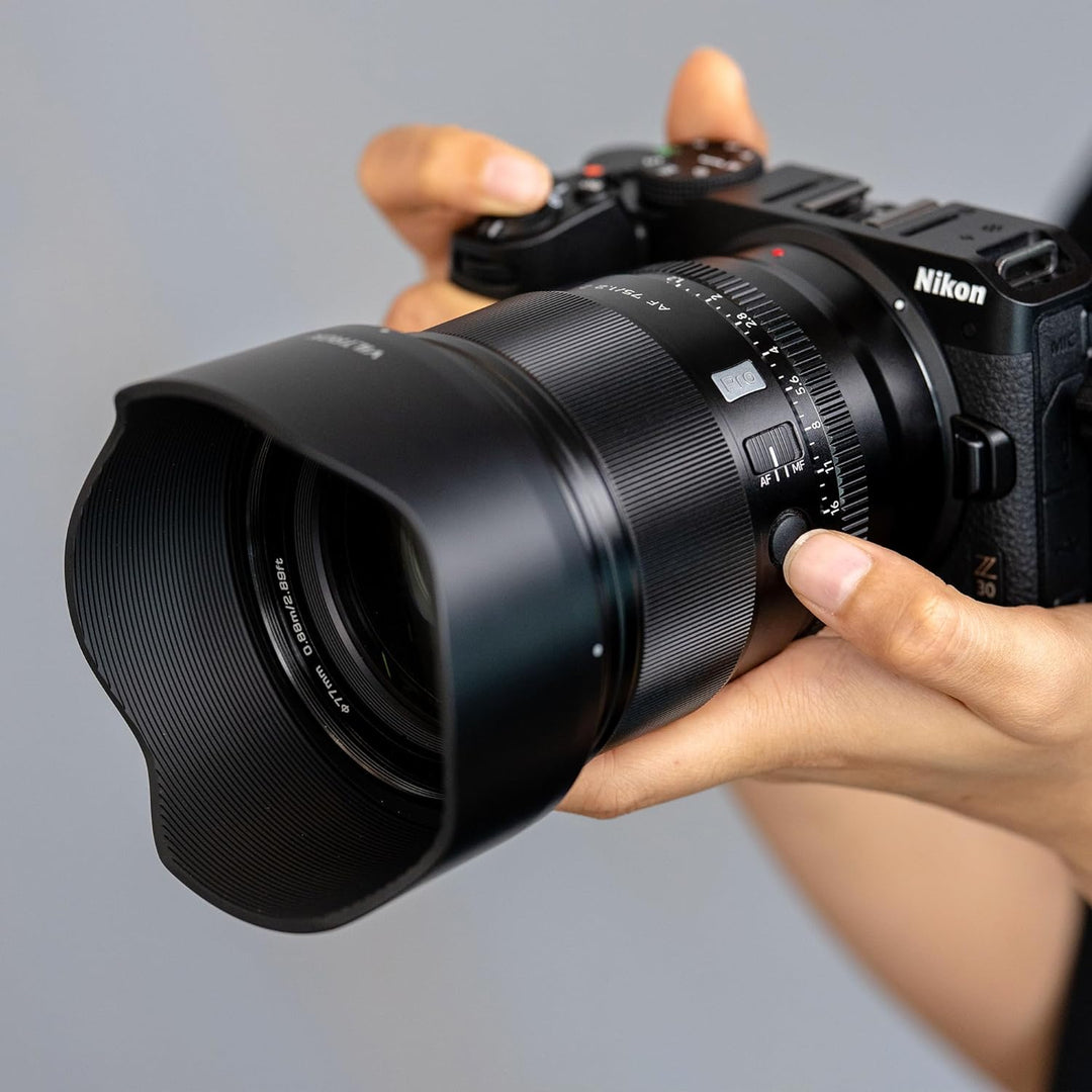 VILTROX 75mm f/1.2 Z-Mount APS-C Objektiv Prime Grosse Blende für Nikon Z Mount Z30 Z50 Zfc Z5 Z6 Z7