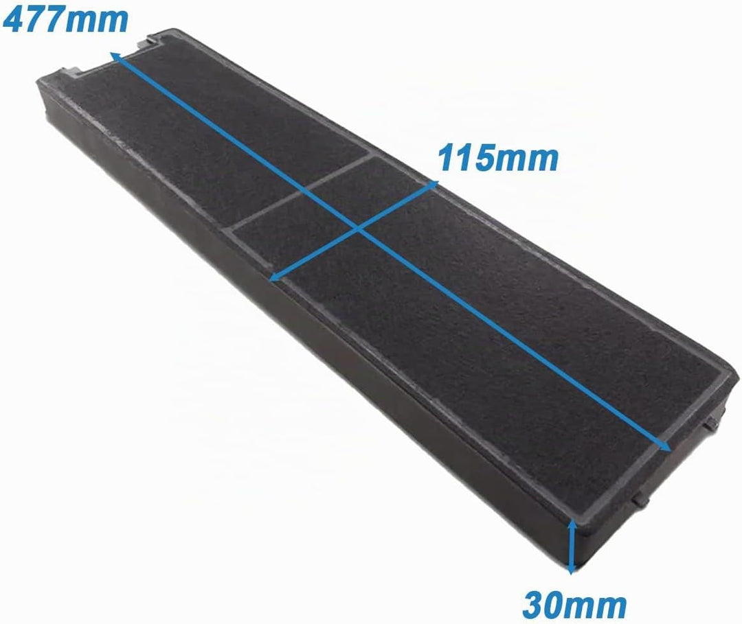 EVAYP/Kompatibel mit/Aktivkohlefilter / DKF13-1 6485741 DA3366 DA3466 DA3496 / Ersatz für Miele Küch