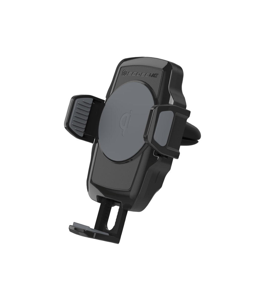 Scosche MagicMount - Kabelloses KFZ-Ladegerät & Einstellbare Halterung für QI-fähige Smartphones, iP