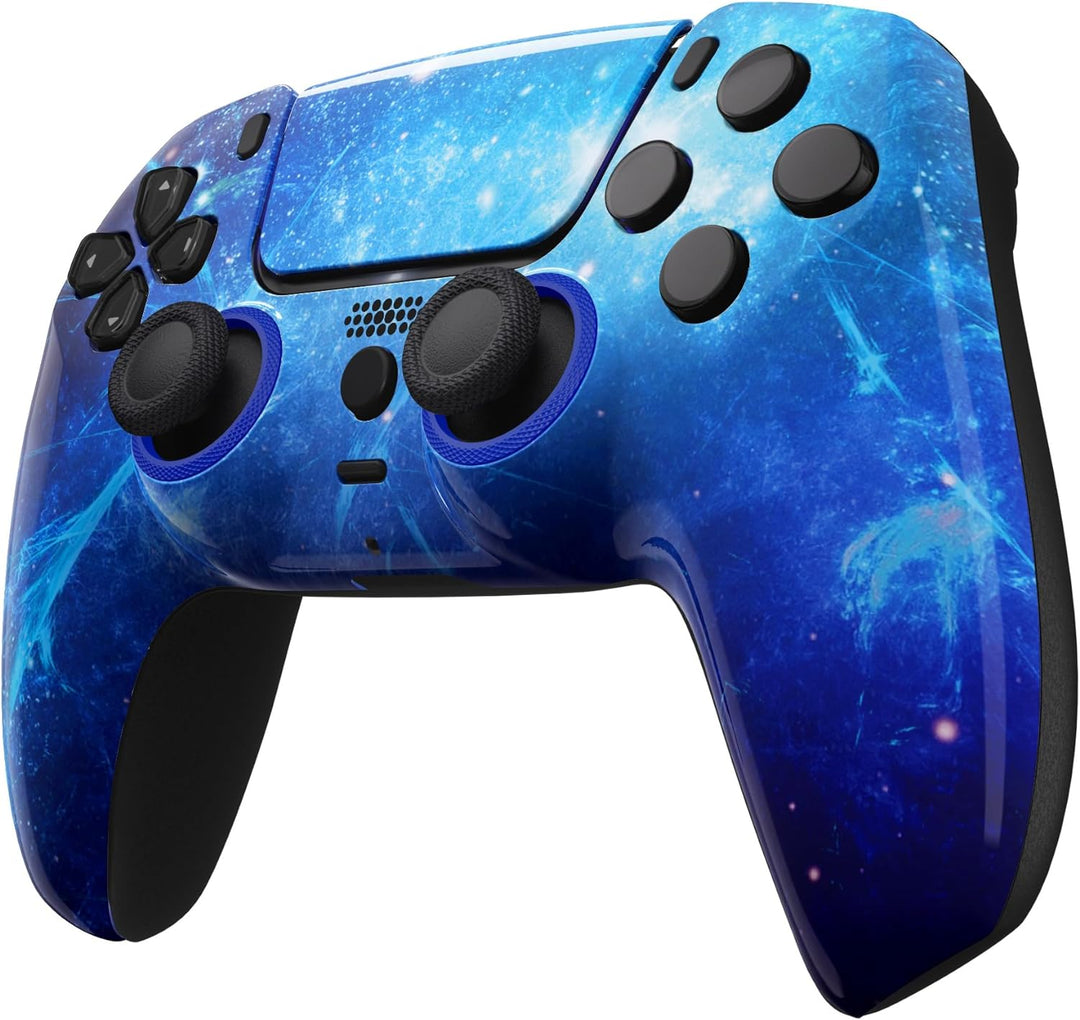 eXtremeRate Luna Re-Design Front Hülle für ps5 Controller BDM-010/020/030/040, Ersatzgehäuse&Touchpa
