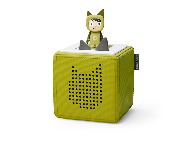 tonies Toniebox Starter Set inkl. 1 Kreativ Figur – Audioplayer für Hörbücher und Lieder für Kinder,