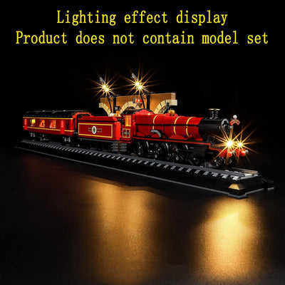 GEAMENT LED Licht-Set Kompatibel mit Lego Harry Potter Hogwarts Express - Beleuchtungsset für 76405