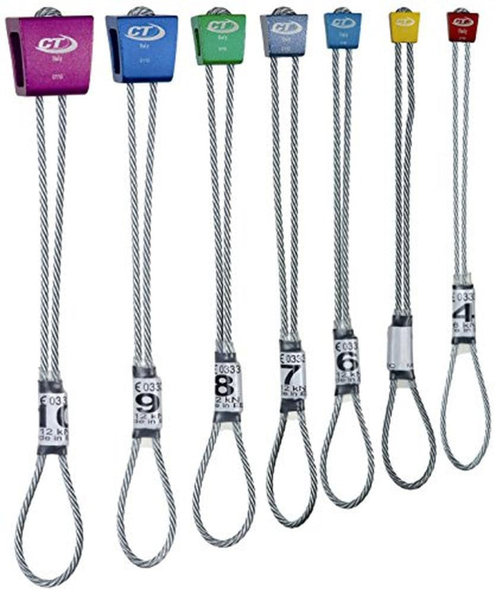 Climbing Technology Carved Chocks Klemmkeile Set 4-10 Mobile Sicherungsmittel Kl Grau 0, Grau 0