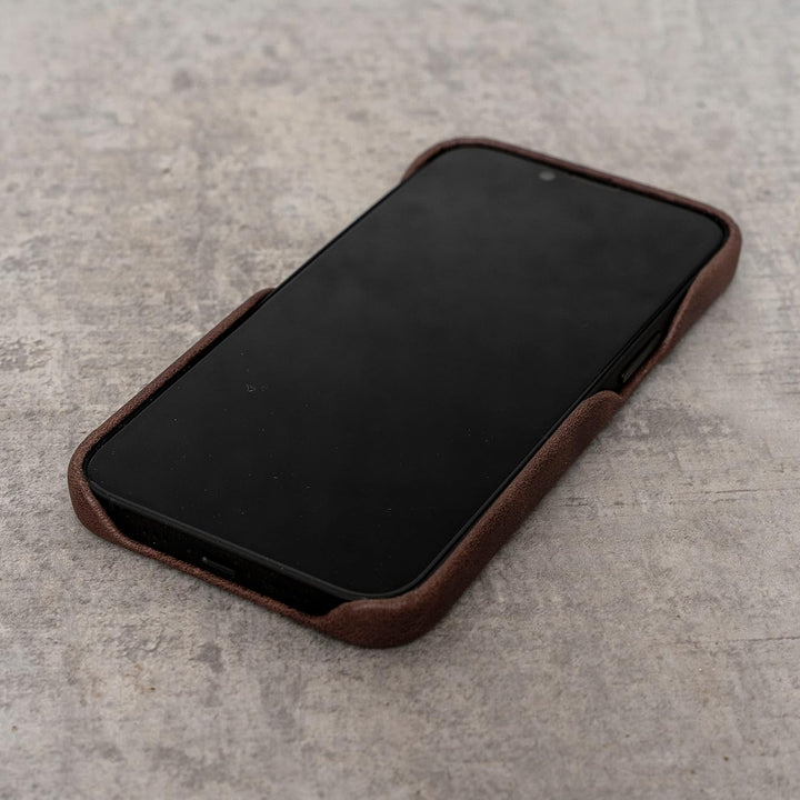 Porter Riley - Lederhülle für iPhone SE (2022/20) und iPhone 8 / iPhone 7. Premium Ultra Dünn Echtle