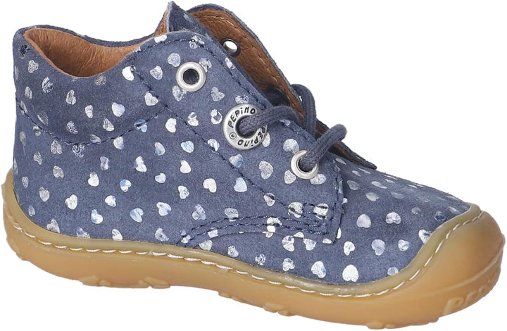 RICOSTA Mädchen und Jungen Stiefel DOTS, Kinder Lauflernschuhe, Weite: Mittel, lose Einlage 18 EU Bl