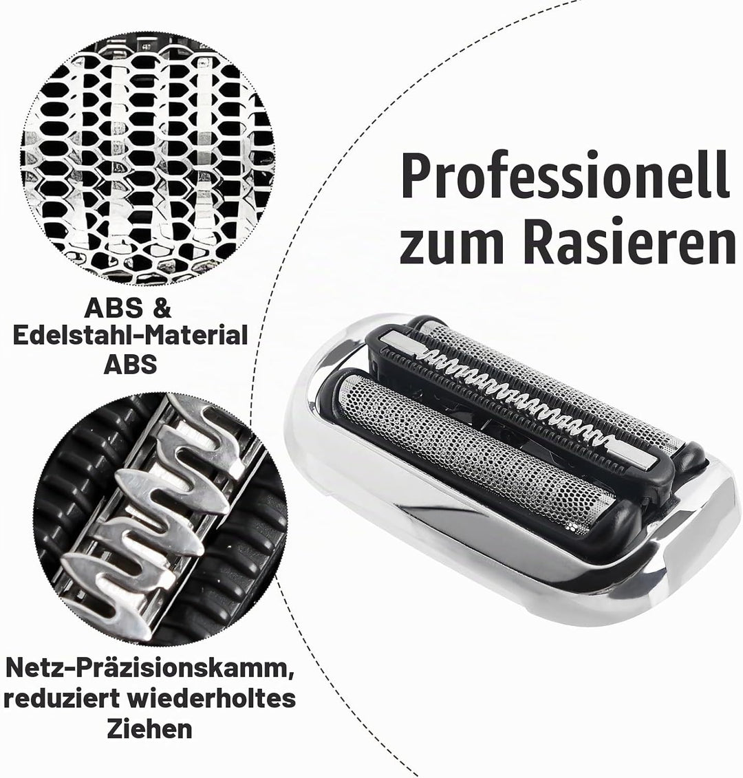 Ersatz-Scherkopf Kompatibel mit Series 7, 73S Rasierköpfe Ersatzklingen Klingen Rasierkopf für Serie