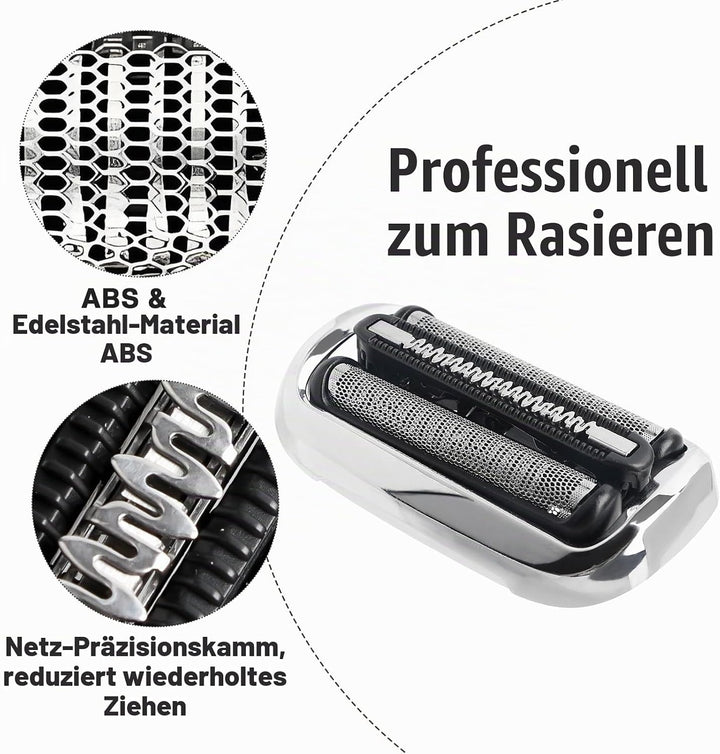 Ersatz-Scherkopf Kompatibel mit Series 7, 73S Rasierköpfe Ersatzklingen Klingen Rasierkopf für Serie
