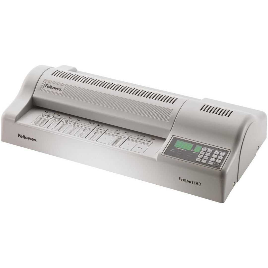 Fellowes Proteus A3 Fellowes Laminiergerät mit SleepMode Funktion und 100% staufrei, grau