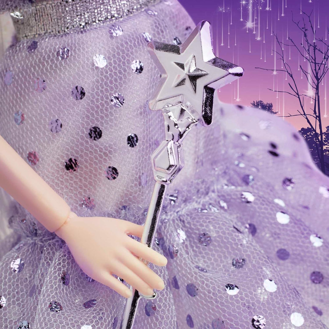 Barbie Signature Zahnfee-Puppe, Sammlerpuppe mit Feenflügeln, Zauberstab und Münzbeutel, Geschenk fü