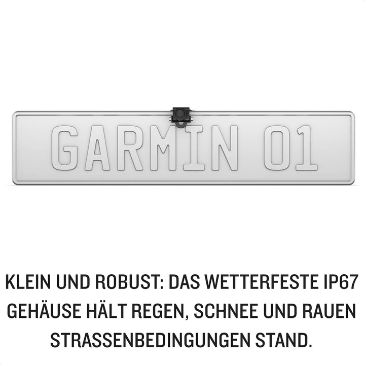Garmin BC 50 – Drahtlose Rückfahrkamera mit 720p HD-Auflösung und Bildübertragung auf kompatible Gar