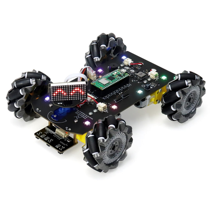 Freenove Mecanum Wheel Car Kit for Raspberry Pi Pico W (Included) (Compatible with Arduino IDE), Dot