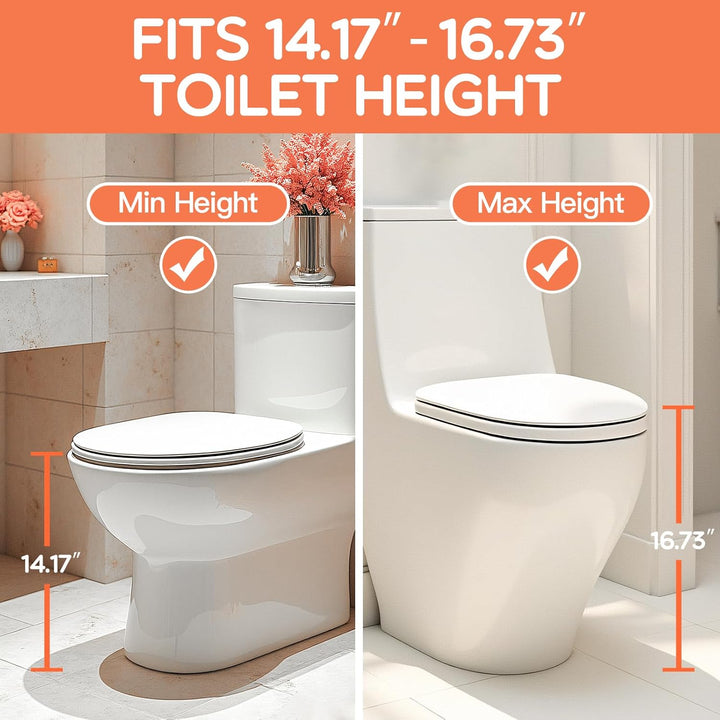 SKYROKU Toilettensitz 2 in 1 Toiletten Aufsatz für Kinder 2-7 Jahre Upgraded Stabil bis 90kg PP(BPA-