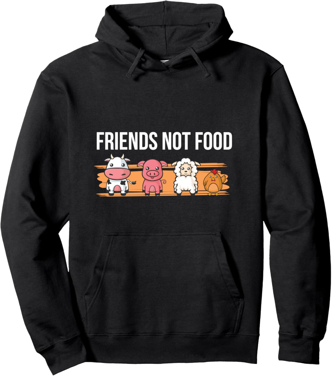 Tiere sind Freunde und kein Essen Vegetarier Veganer Pullover Hoodie